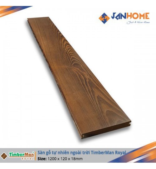 Sàn gỗ Tự nhiên ngoài trời TimberMan Royal 18mm